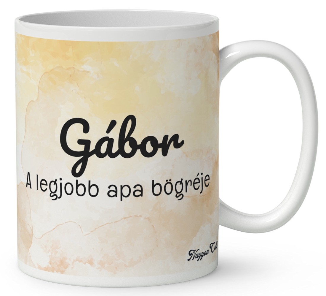 Névvel kérhető - Cuki lajhár Nyakkendős Apa és két gyerek mintás bögre - otthon & életmód - konyhafelszerelés, tálalás - tálalás - bögre & csésze - Meska.hu