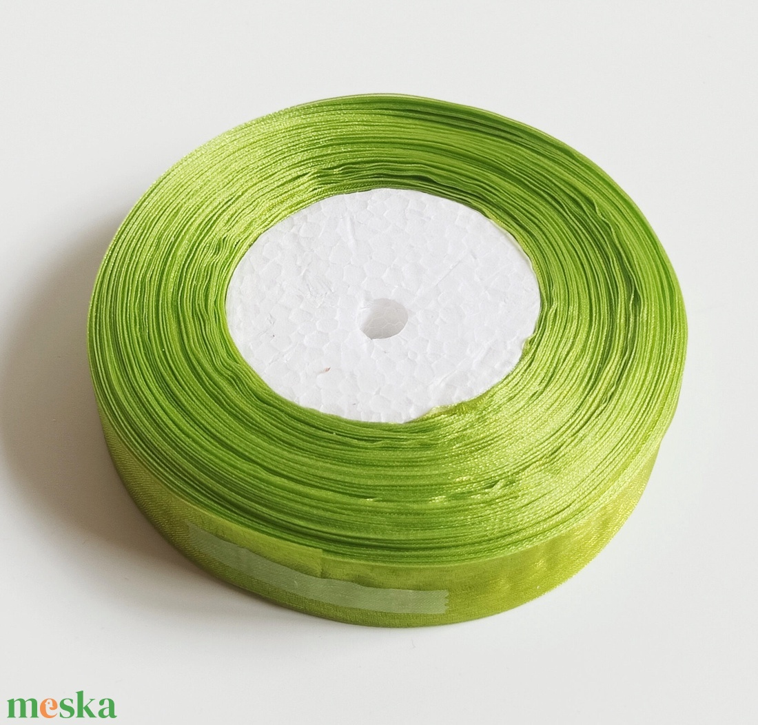 20 mm organza szalag (45 méteres tekercs) - kellékek & szerszámok - rövidáru - szalag, pánt - textilszalag - Meska.hu 20 mm organza szalag (45 méteres tekercs) - kellékek & szerszámok - rövidáru - szalag, pánt - textilszalag - Meska.hu