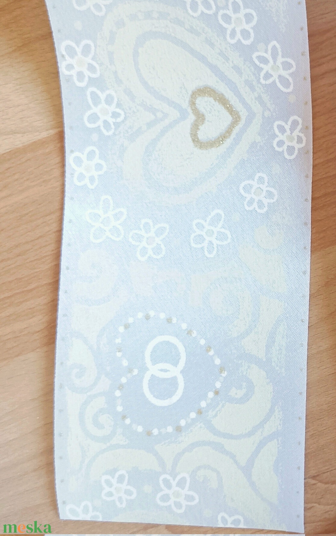 8 cm széles jegygyűrűs szatén szalag - kellékek & szerszámok - rövidáru - szalag, pánt - szatén szalag - Meska.hu 8 cm széles jegygyűrűs szatén szalag - kellékek & szerszámok - rövidáru - szalag, pánt - szatén szalag - Meska.hu