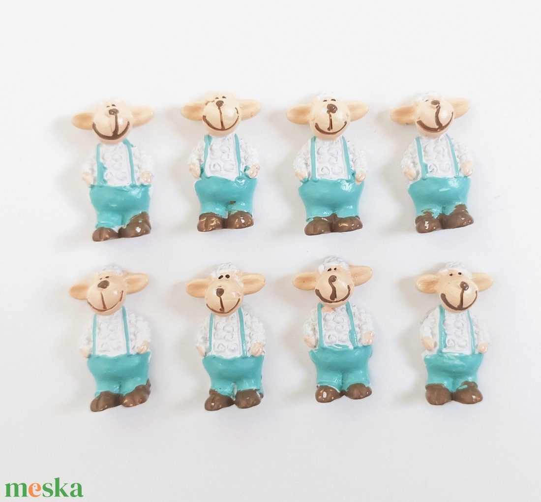 Kis bárányok 8 db - kellékek & szerszámok - dekorációs kellékek - figurák - Meska.hu Kis bárányok 8 db - kellékek & szerszámok - dekorációs kellékek - figurák - Meska.hu