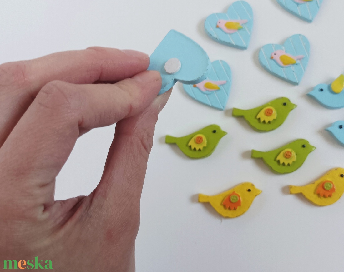 Madaras díszek 12 db - kellékek & szerszámok - dekorációs kellékek - figurák - Meska.hu Madaras díszek 12 db - kellékek & szerszámok - dekorációs kellékek - figurák - Meska.hu