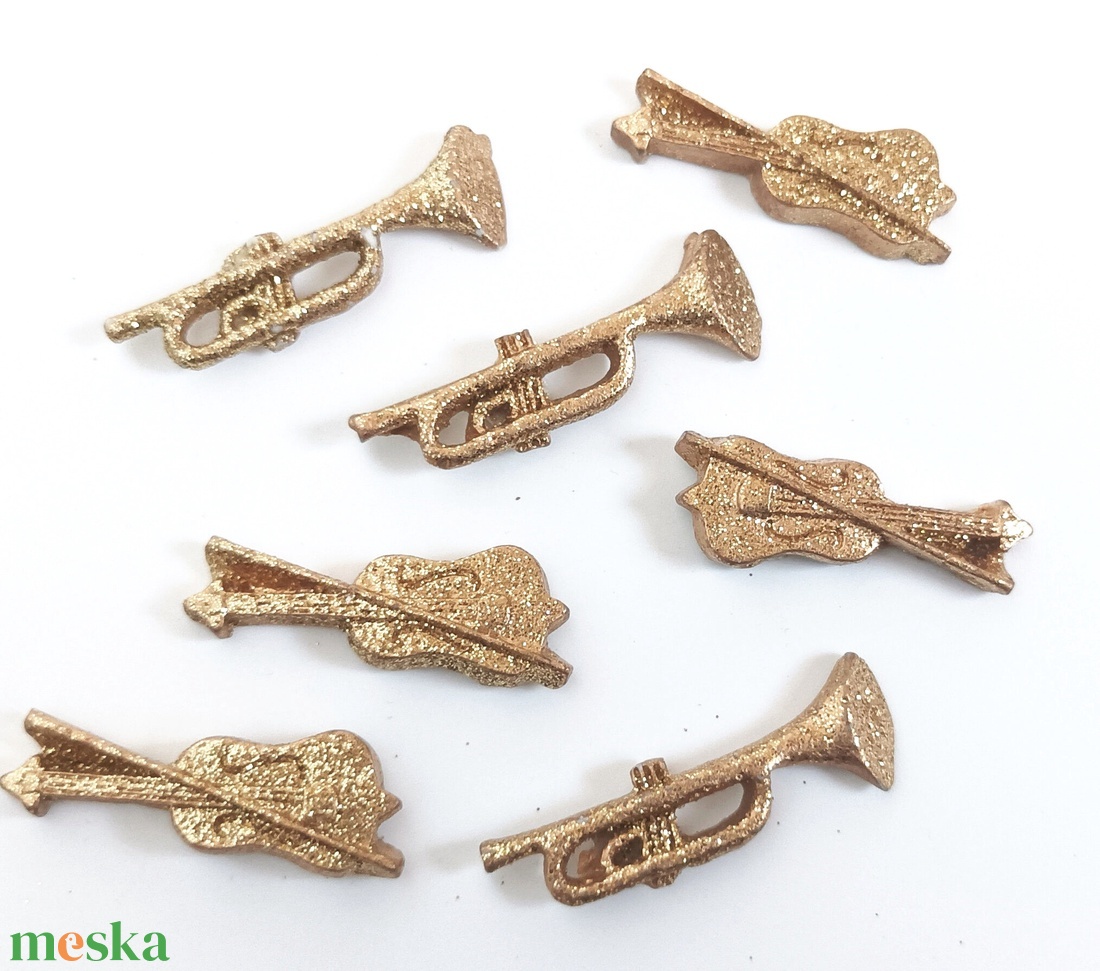 Mini arany hangszerek - kellékek & szerszámok - dekorációs kellékek - figurák - Meska.hu Mini arany hangszerek - kellékek & szerszámok - dekorációs kellékek - figurák - Meska.hu