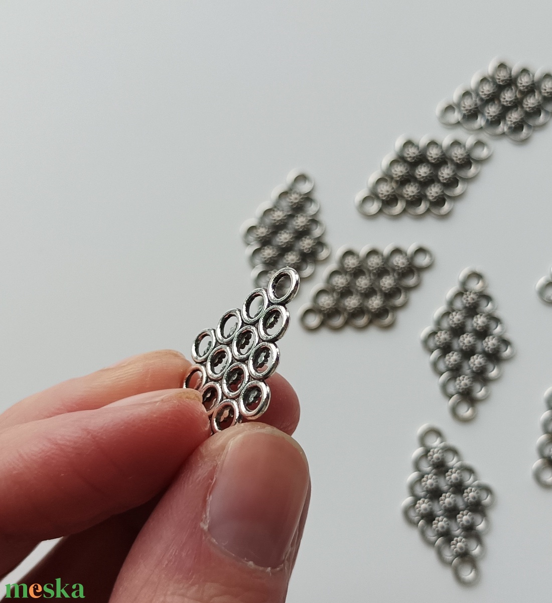 Rombusz charm - kellékek & szerszámok - ékszerkellék - charmok - Meska.hu Rombusz charm - kellékek & szerszámok - ékszerkellék - charmok - Meska.hu