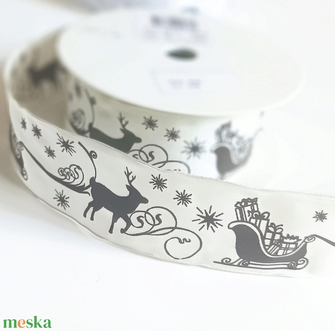 4 cm széles szarvasos szalag - kellékek & szerszámok - rövidáru - szalag, pánt - textilszalag - Meska.hu 4 cm széles szarvasos szalag - kellékek & szerszámok - rövidáru - szalag, pánt - textilszalag - Meska.hu