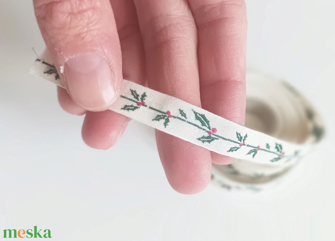 1 cm széles magyal mintás szalag - kellékek & szerszámok - rövidáru - szalag, pánt - textilszalag - Meska.hu 1 cm széles magyal mintás szalag - kellékek & szerszámok - rövidáru - szalag, pánt - textilszalag - Meska.hu