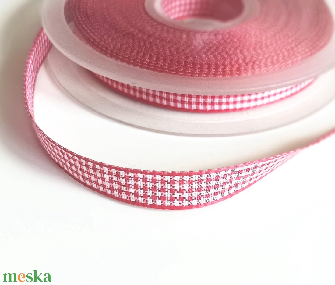 Kockás szalag 1 cm széles - kellékek & szerszámok - rövidáru - szalag, pánt - textilszalag - Meska.hu Kockás szalag 1 cm széles - kellékek & szerszámok - rövidáru - szalag, pánt - textilszalag - Meska.hu