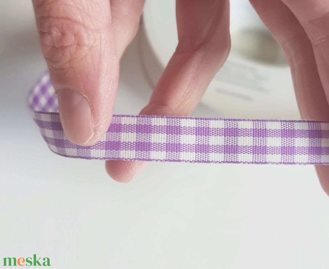 1.2 cm széles kockás szalag - kellékek & szerszámok - rövidáru - szalag, pánt - textilszalag - Meska.hu 1.2 cm széles kockás szalag - kellékek & szerszámok - rövidáru - szalag, pánt - textilszalag - Meska.hu
