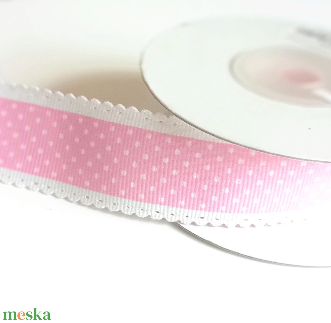 2.8 cm széles pöttyös szalag - kellékek & szerszámok - rövidáru - szalag, pánt - textilszalag - Meska.hu 2.8 cm széles pöttyös szalag - kellékek & szerszámok - rövidáru - szalag, pánt - textilszalag - Meska.hu