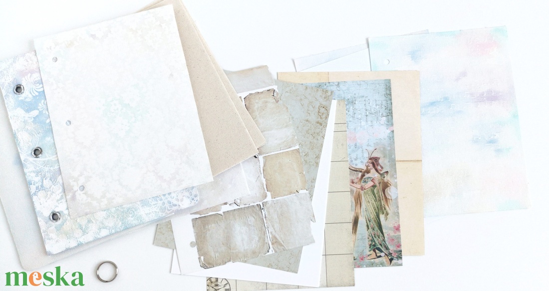 Művészi scrapbook készlet - kellékek & szerszámok - papír - Meska.hu