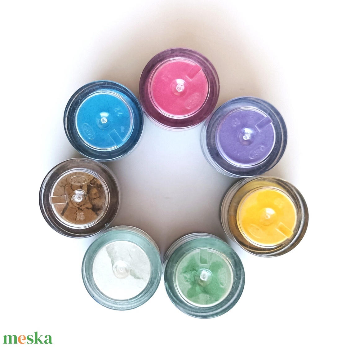 Gyöngyház pigment készlet 7 színű - kellékek & szerszámok - dekorációs kellékek - egyéb kellékek - Meska.hu Gyöngyház pigment készlet 7 színű - kellékek & szerszámok - dekorációs kellékek - egyéb kellékek - Meska.hu