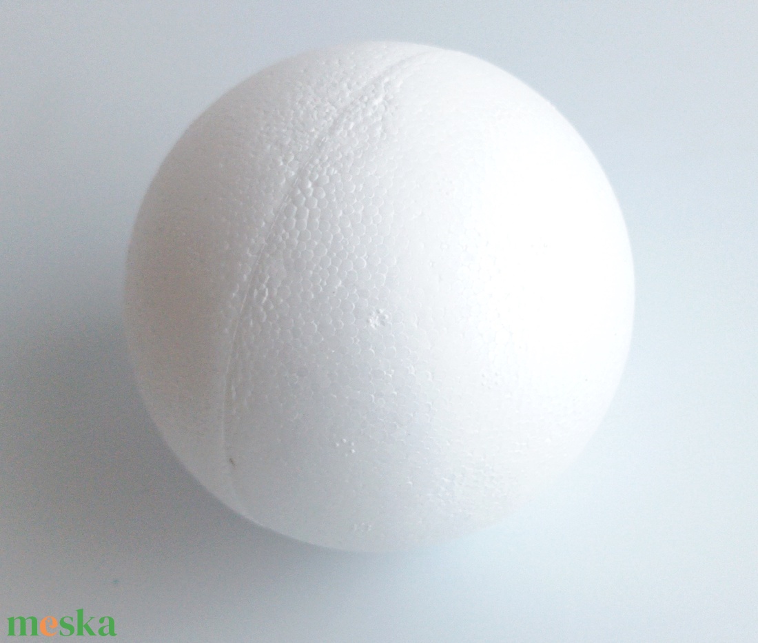 Hungarocell gömbök (10 cm) 2 db - kellékek & szerszámok - dekorációs kellékek - egyéb kellékek - Meska.hu