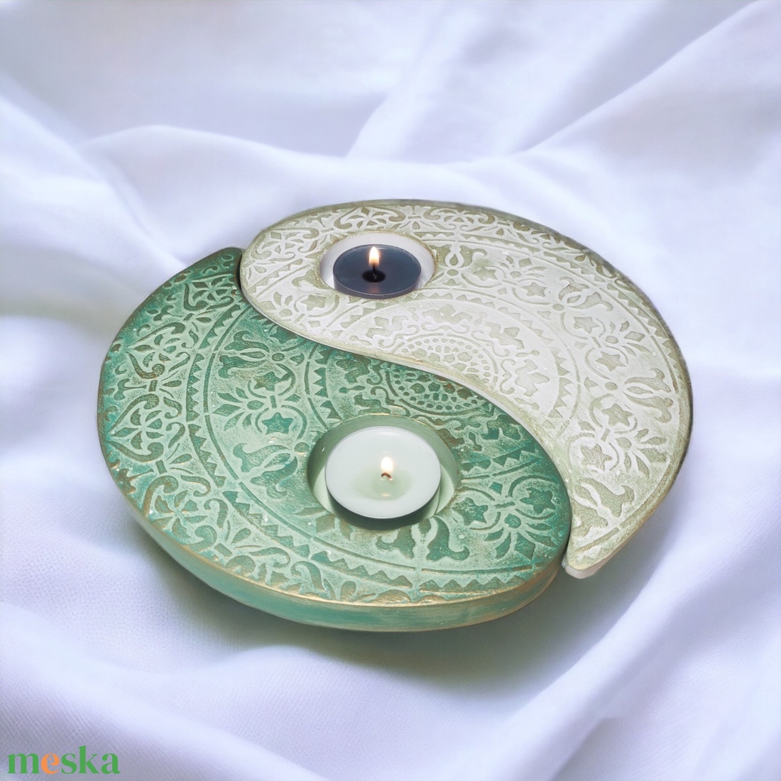 Jin Jang mécsestartó - otthon & életmód - gyertya, illat, aroma - mécses és mécsestartó - Meska.hu Jin Jang mécsestartó - otthon & életmód - gyertya, illat, aroma - mécses és mécsestartó - Meska.hu