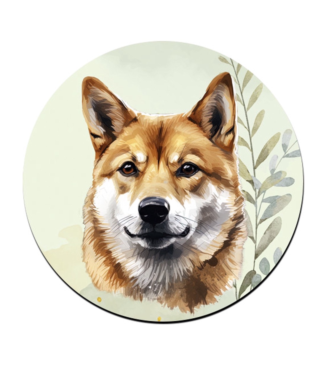 Shiba inu portré mintás bögre alátét -  - Meska.hu