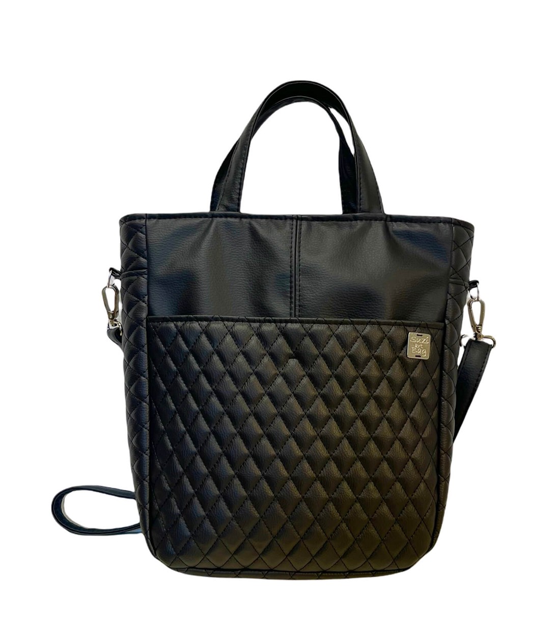 SuziartBag Fekete steppelt kisfüles kenguru táska - táska & tok - kézitáska & válltáska - válltáska - Meska.hu SuziartBag Fekete steppelt kisfüles kenguru táska - táska & tok - kézitáska & válltáska - válltáska - Meska.hu