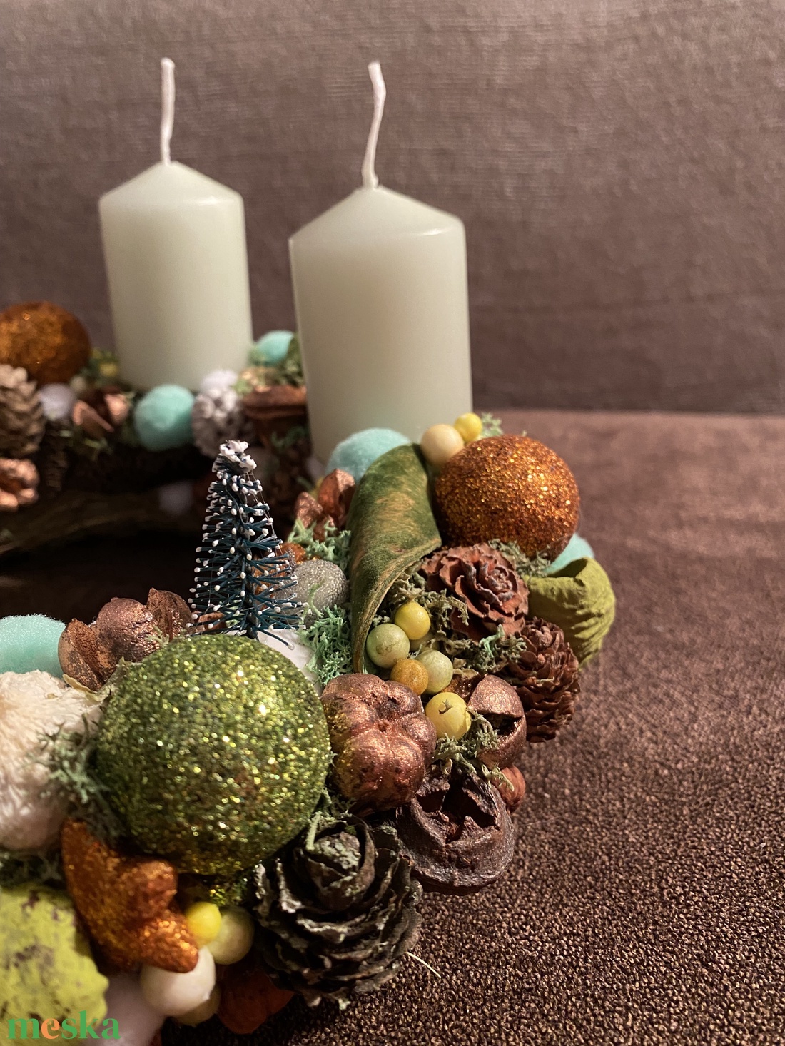 Diótörős adventi koszorú - karácsony - adventi díszek - adventi koszorú - Meska.hu Diótörős adventi koszorú - karácsony - adventi díszek - adventi koszorú - Meska.hu