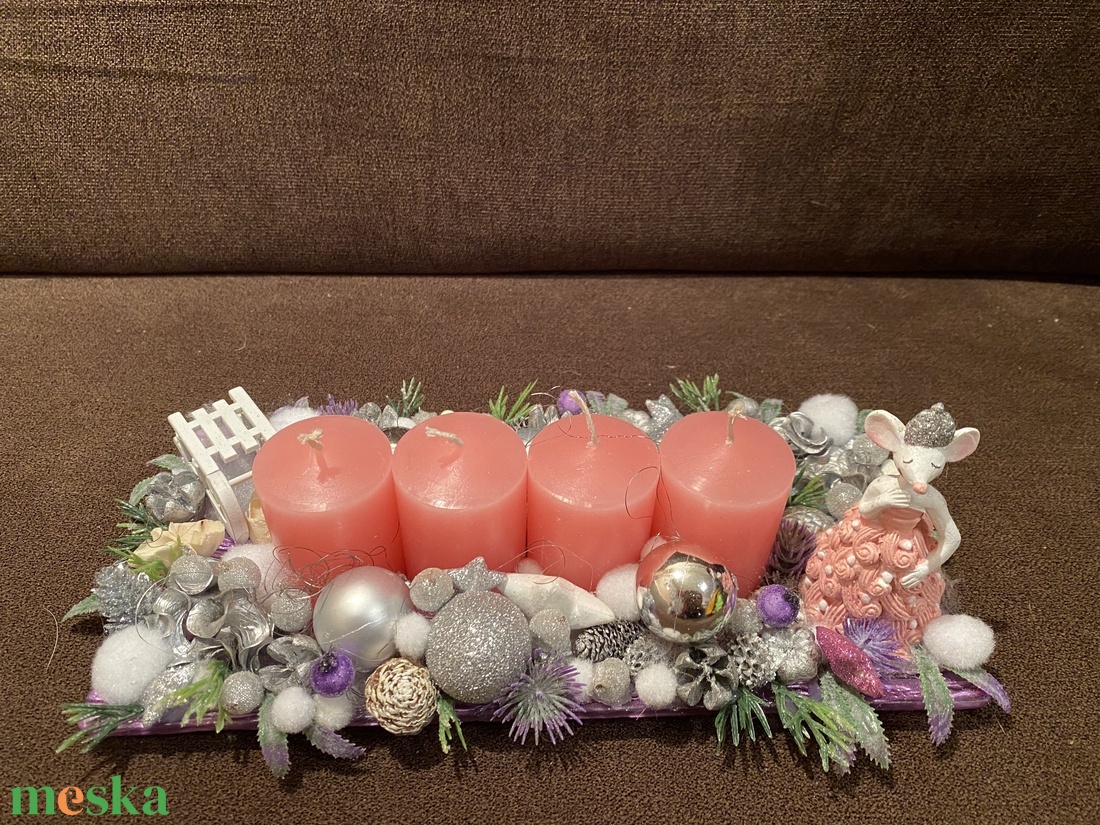 Egérkés adventi tál - karácsony - adventi díszek - adventi asztaldísz - Meska.hu Egérkés adventi tál - karácsony - adventi díszek - adventi asztaldísz - Meska.hu