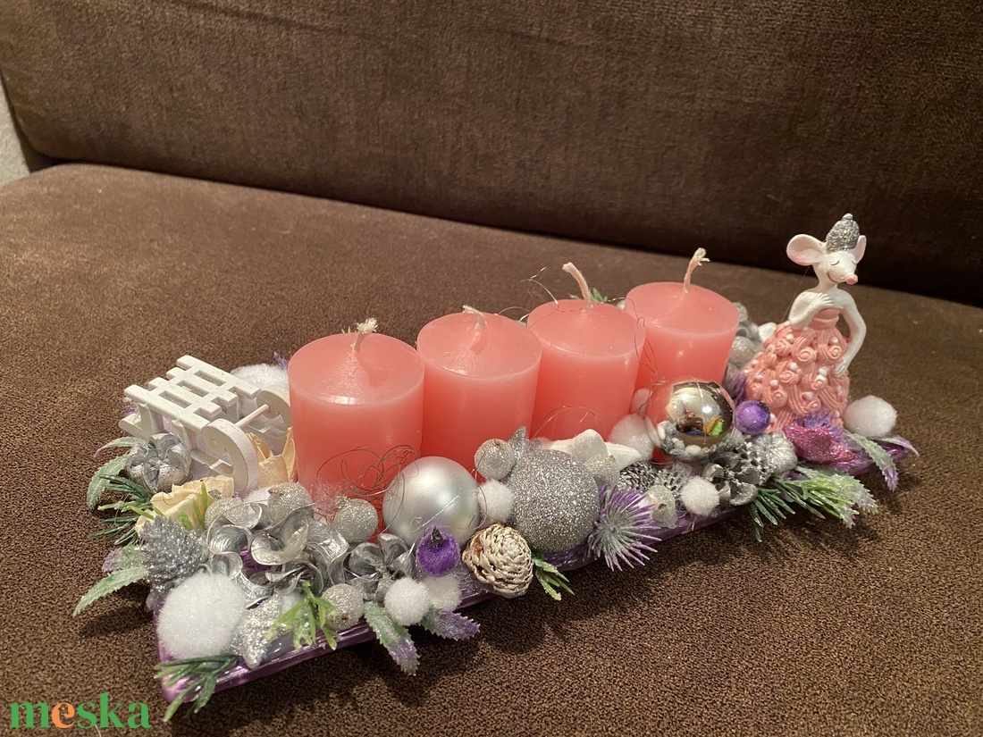 Egérkés adventi tál - karácsony - adventi díszek - adventi asztaldísz - Meska.hu Egérkés adventi tál - karácsony - adventi díszek - adventi asztaldísz - Meska.hu