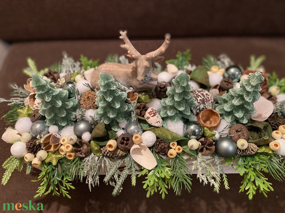 Szarvasos asztaldísz - karácsony - adventi díszek - adventi asztaldísz - Meska.hu Szarvasos asztaldísz - karácsony - adventi díszek - adventi asztaldísz - Meska.hu