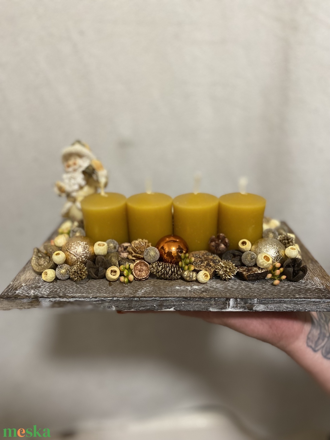 Hóemberes adventi asztaldísz - karácsony - adventi díszek - adventi asztaldísz - Meska.hu Hóemberes adventi asztaldísz - karácsony - adventi díszek - adventi asztaldísz - Meska.hu