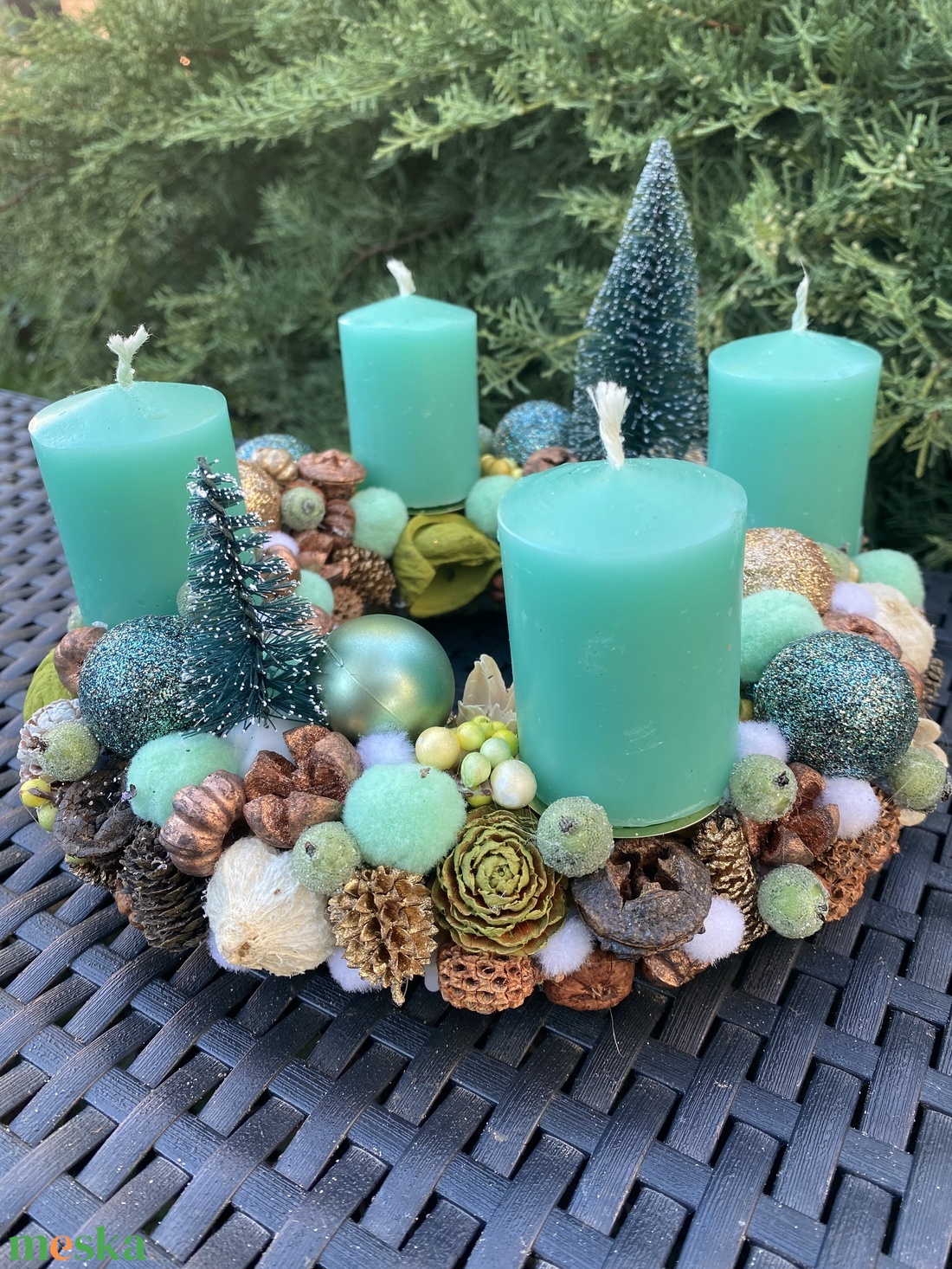 Adventi koszorú - karácsony - adventi díszek - adventi koszorú - Meska.hu Adventi koszorú - karácsony - adventi díszek - adventi koszorú - Meska.hu