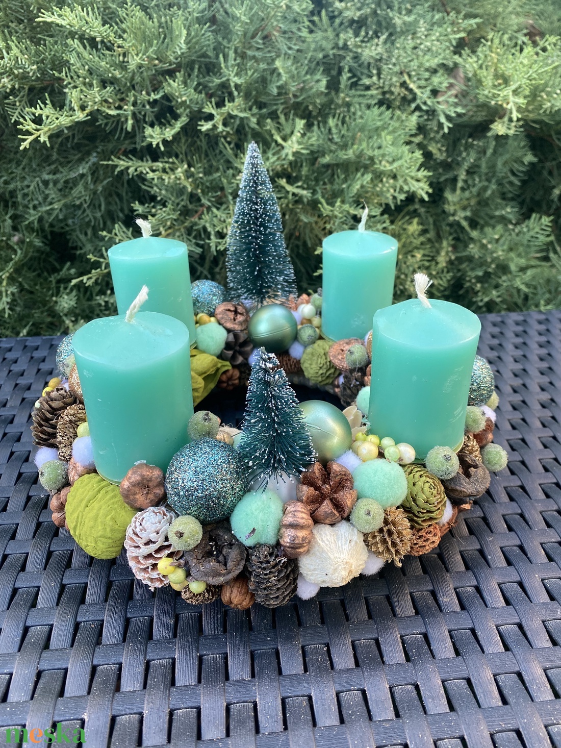 Adventi koszorú - karácsony - adventi díszek - adventi koszorú - Meska.hu Adventi koszorú - karácsony - adventi díszek - adventi koszorú - Meska.hu