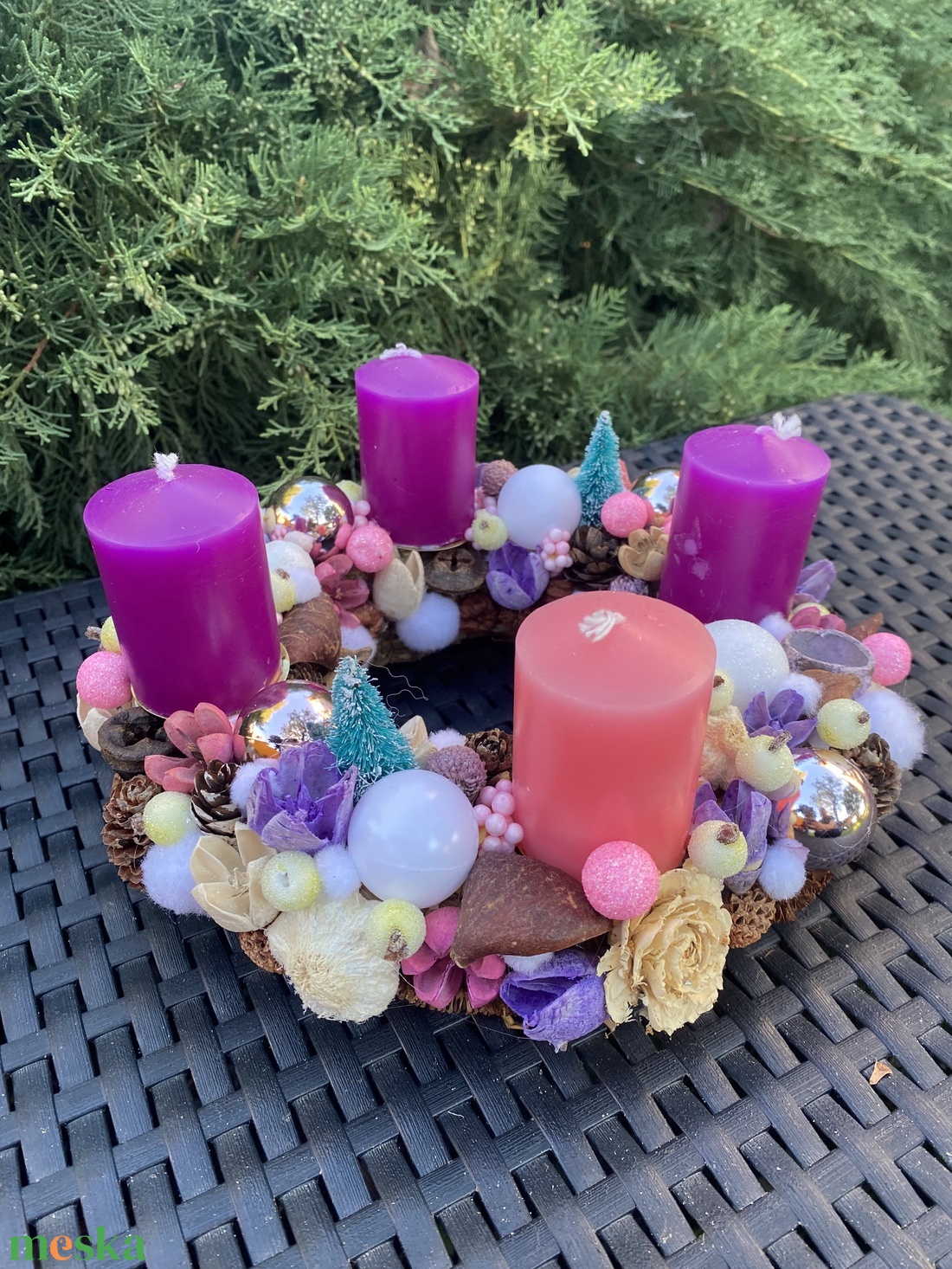 Adventi koszorú - karácsony - adventi díszek - adventi koszorú - Meska.hu Adventi koszorú - karácsony - adventi díszek - adventi koszorú - Meska.hu