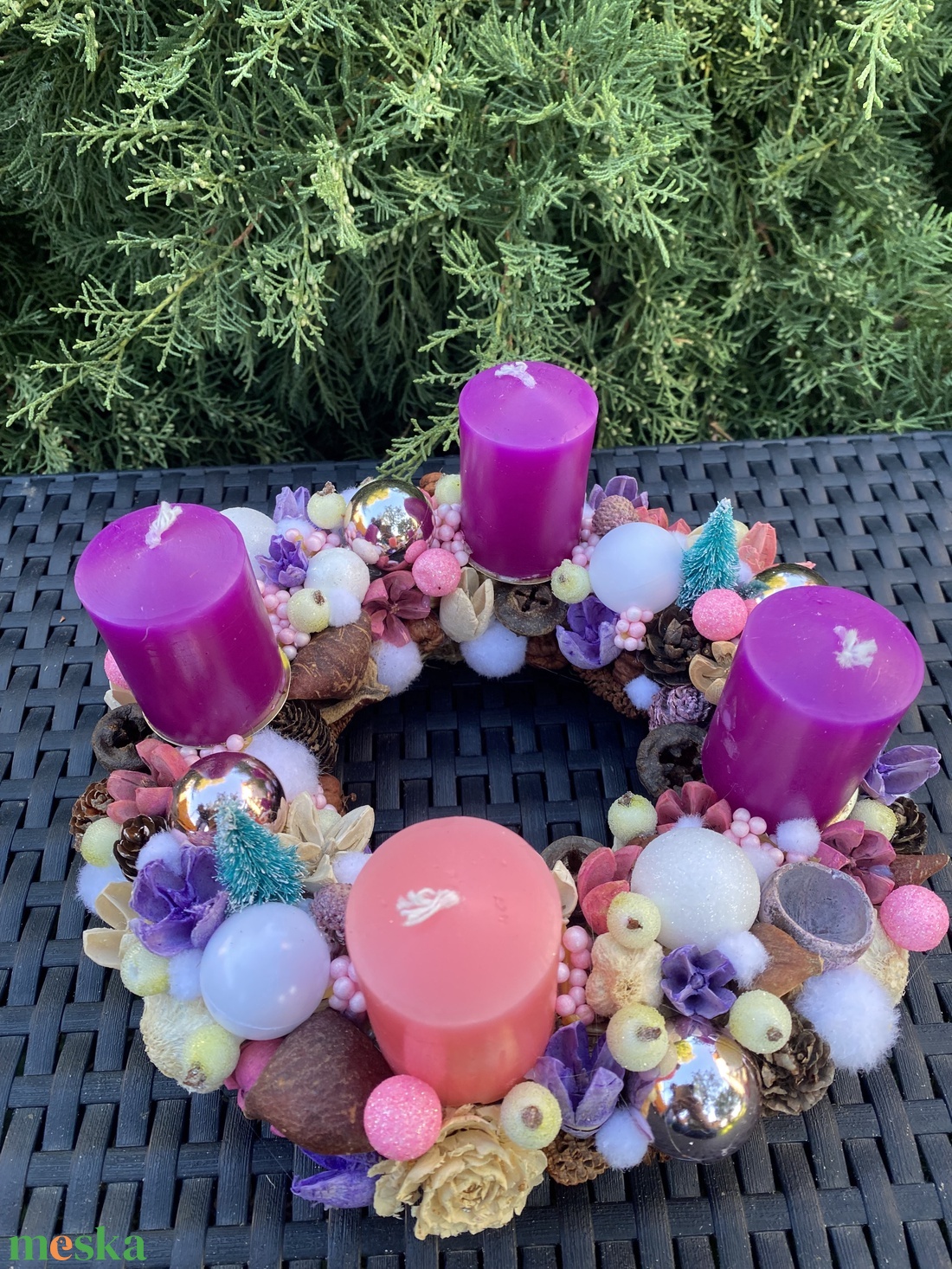 Adventi koszorú - karácsony - adventi díszek - adventi koszorú - Meska.hu Adventi koszorú - karácsony - adventi díszek - adventi koszorú - Meska.hu