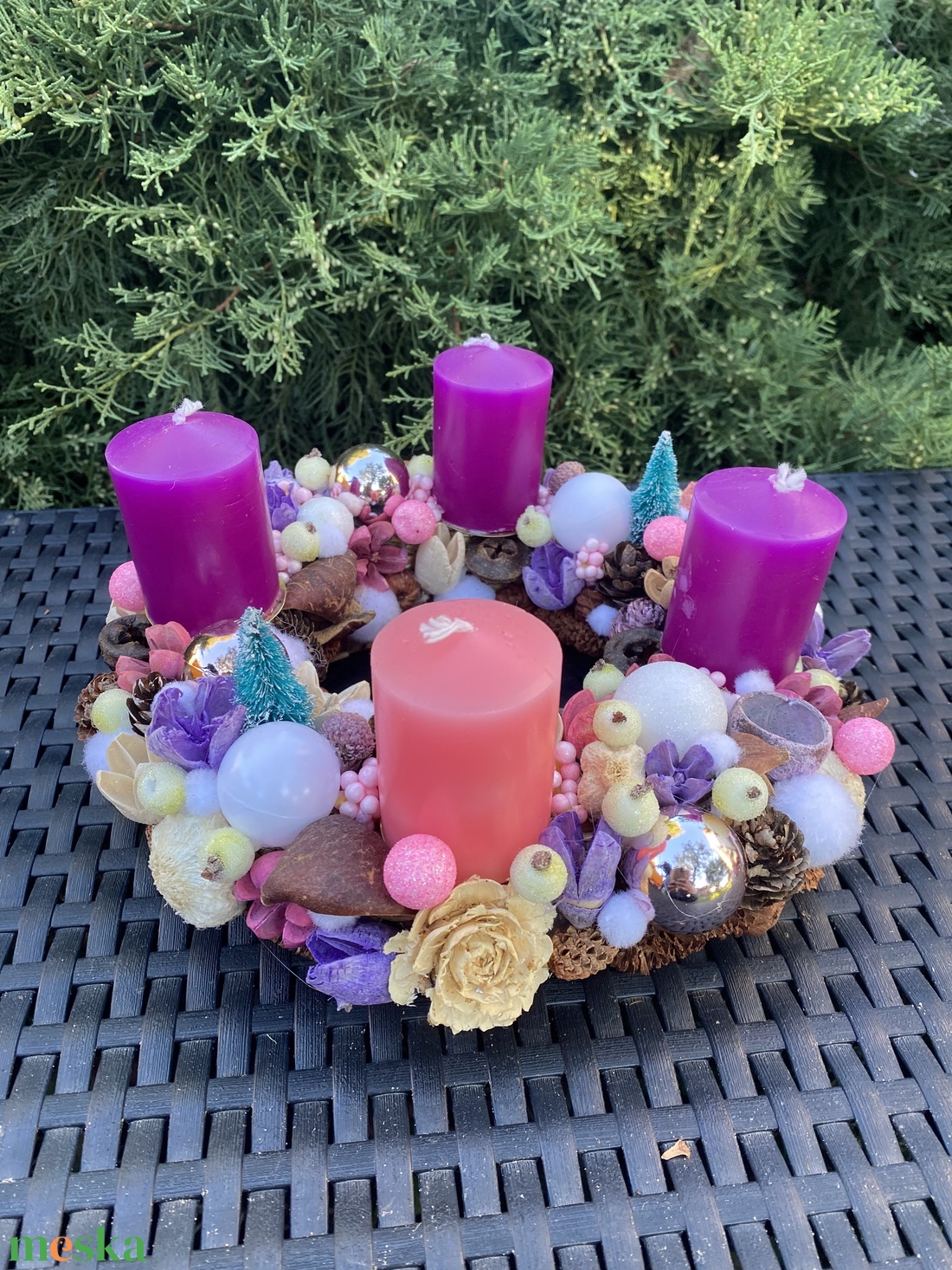 Adventi koszorú - karácsony - adventi díszek - adventi koszorú - Meska.hu Adventi koszorú - karácsony - adventi díszek - adventi koszorú - Meska.hu