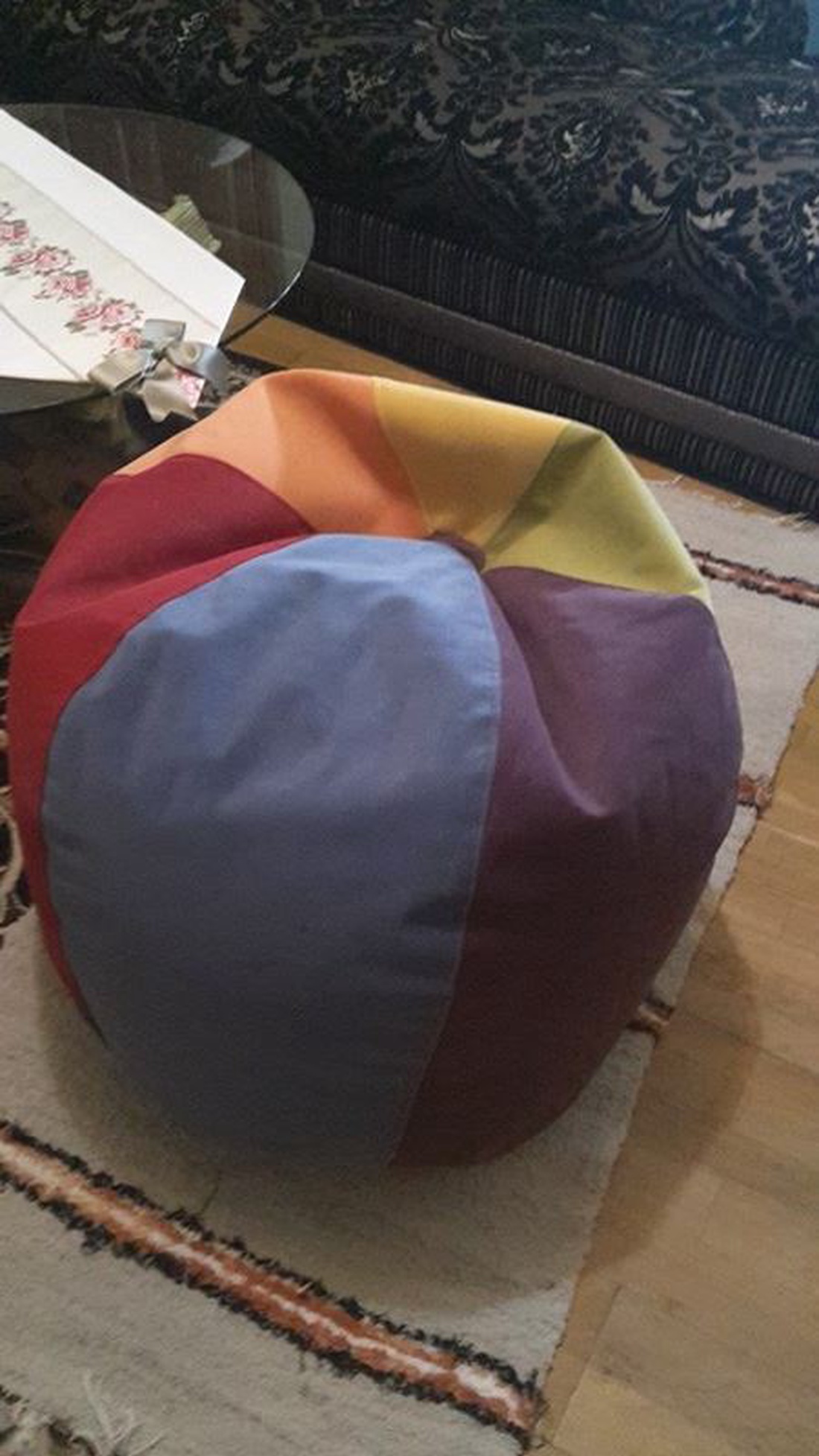 babzsák vagy huppanós puff -  - Meska.hu