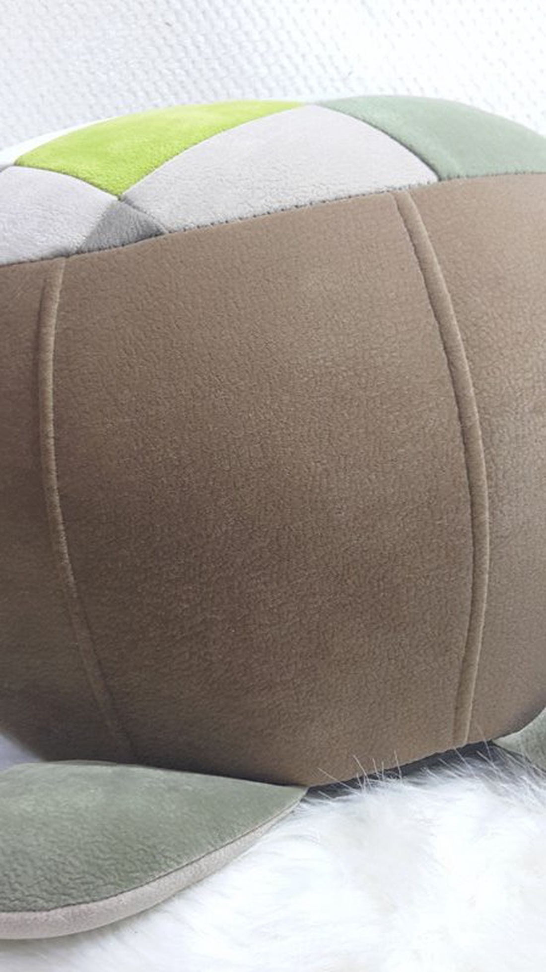 teknős puff   színes  mindenkinek ajánlva -  - Meska.hu