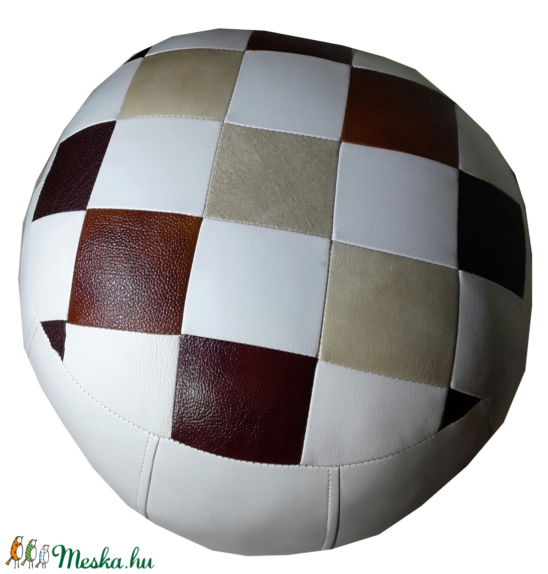 6/ Kerek puff -  - Meska.hu