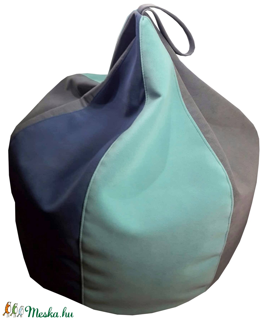 TGB Huppanós puff vagy kis babzsák helytakarékos füllel -  - Meska.hu