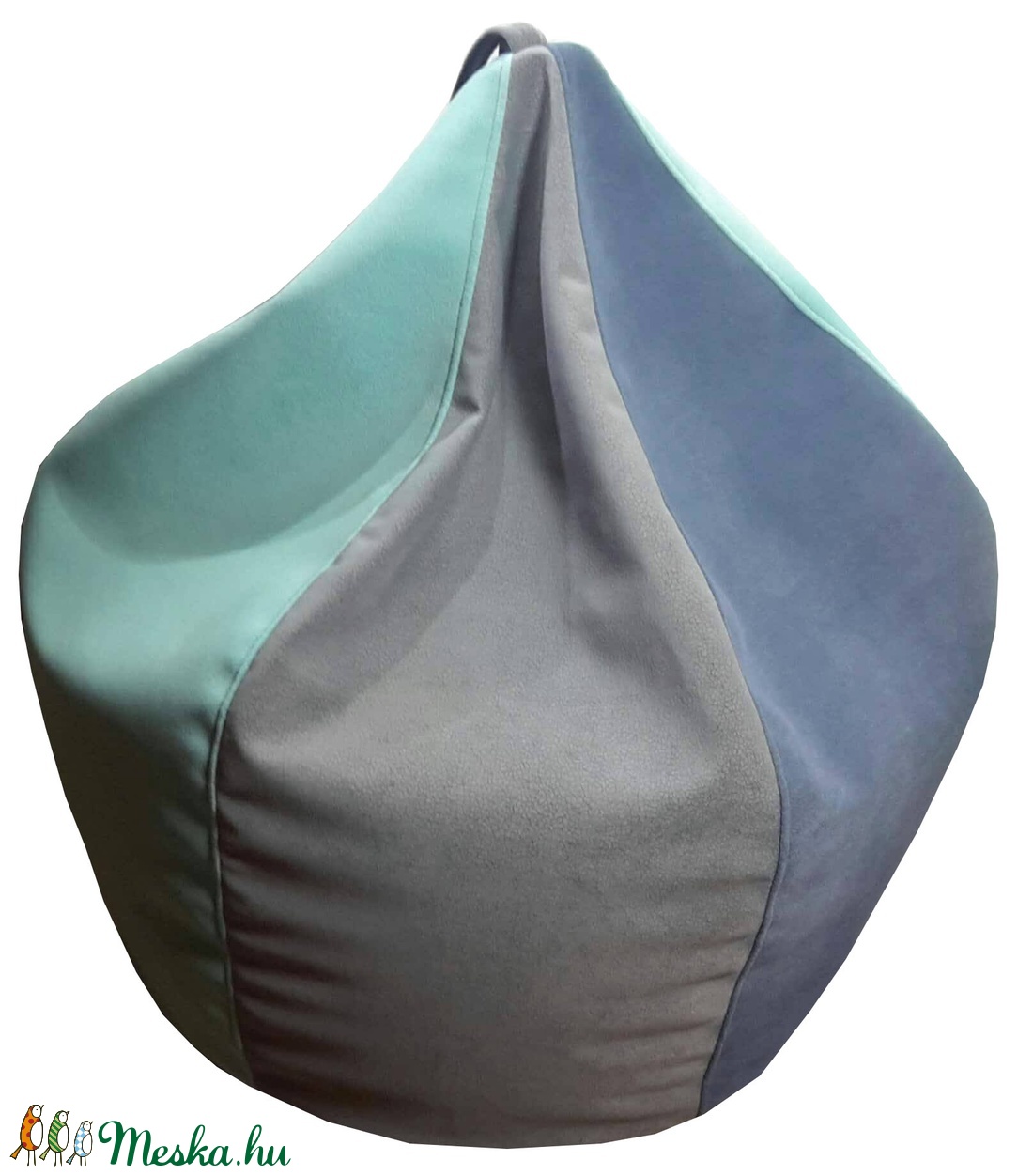 TGB Huppanós puff vagy kis babzsák helytakarékos füllel -  - Meska.hu