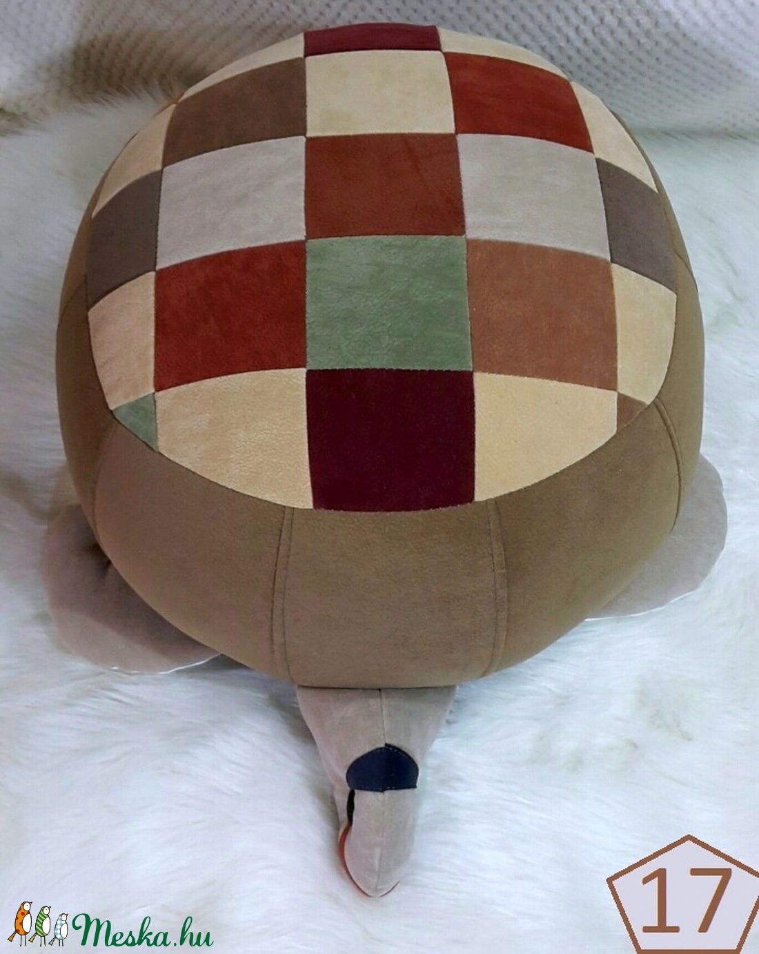 Prémium Teknős puff -  - Meska.hu