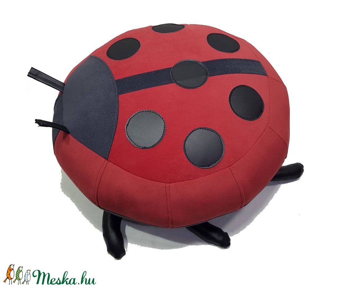 4 féle Öko  AQUAclean  puff huzat, vagy gondozásmentes készre töltött katica puff -  - Meska.hu