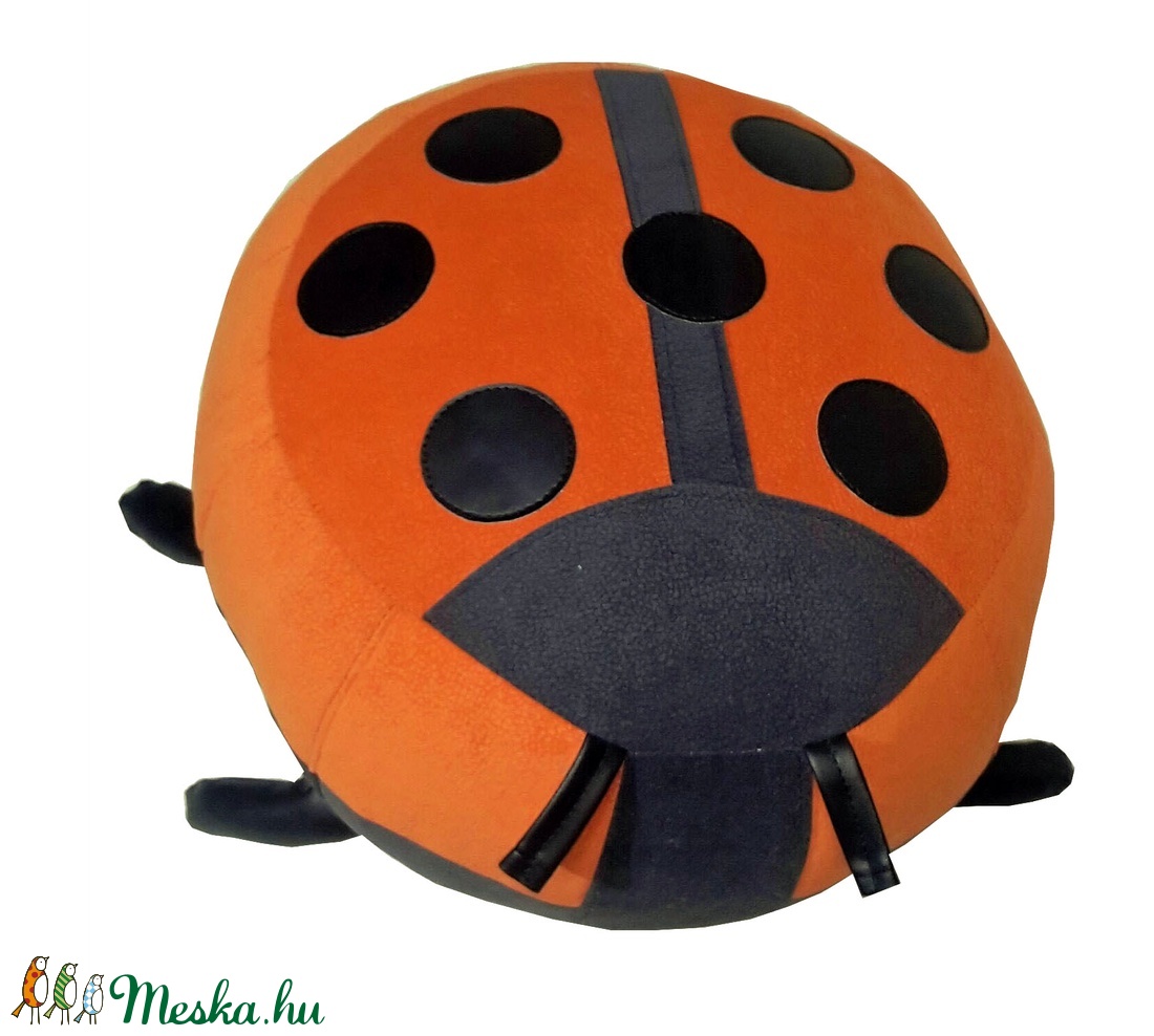 4 féle Öko  AQUAclean  puff huzat, vagy gondozásmentes készre töltött katica puff -  - Meska.hu