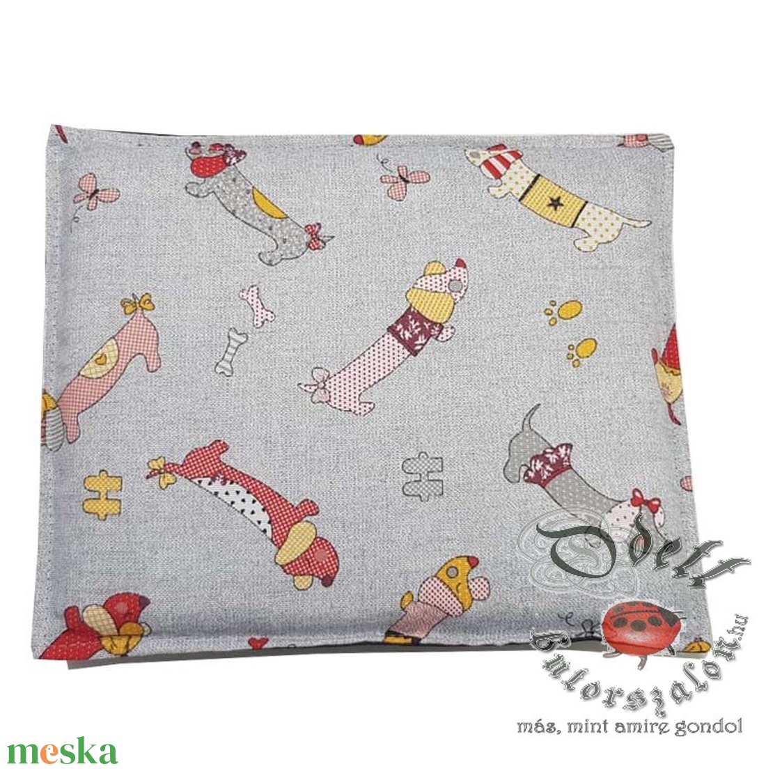 Velem tacsi A4 ülőpárna � iskolába is  - otthon & életmód - lakástextil - székpárna, huzat - Meska.hu