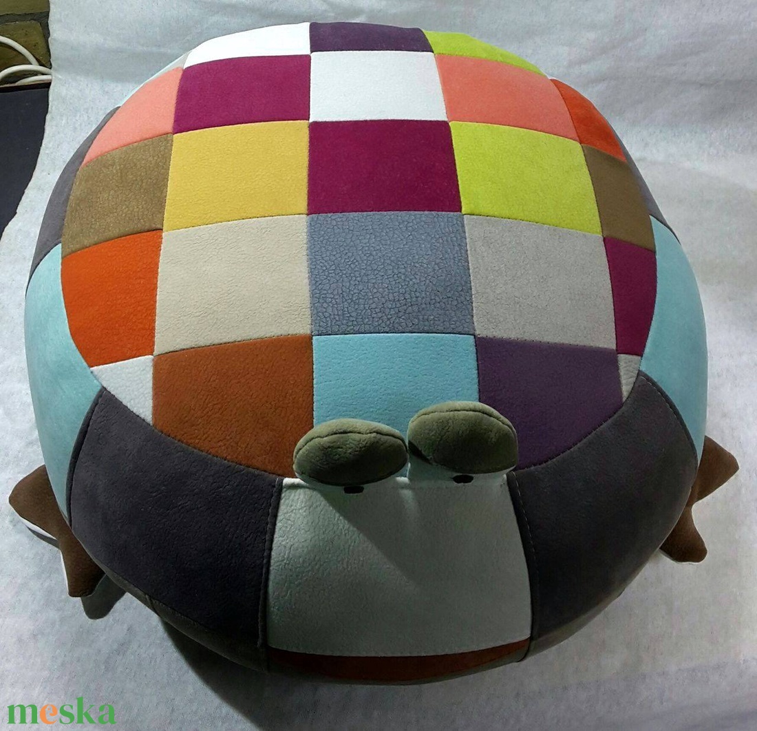 Leveli béka 6.) Öko tölthető puff Aquaclan szövetből ülőalkalmatosság, lábzsámoly - otthon & életmód - bútor - puff - Meska.hu