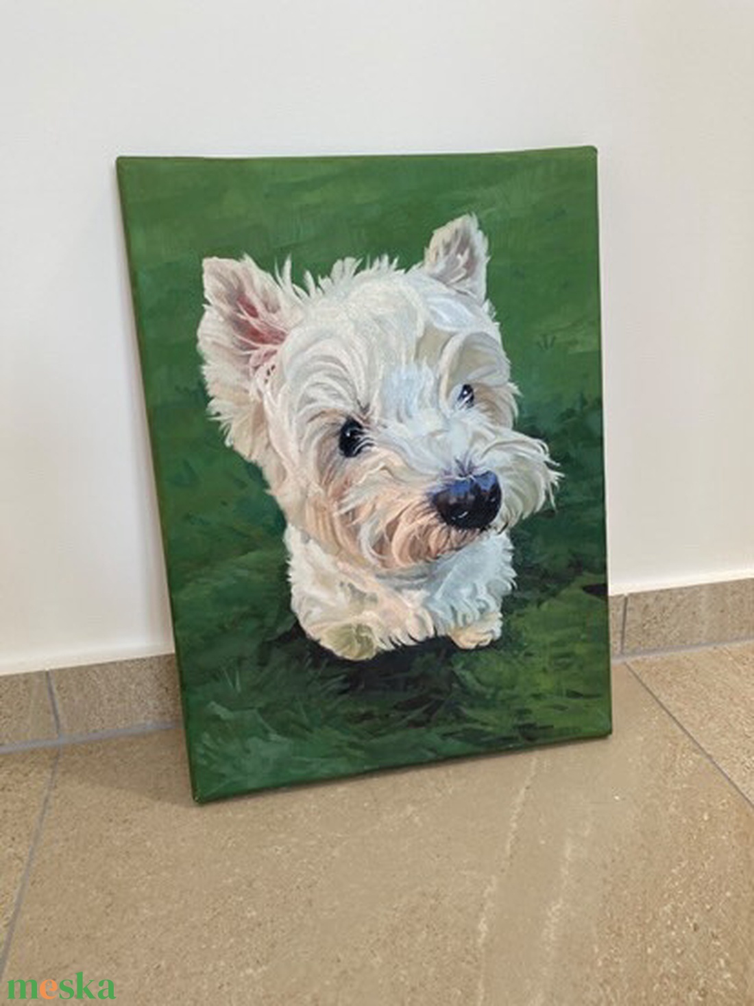 Kisállat portréfestmény rendelésre -  - Meska.hu