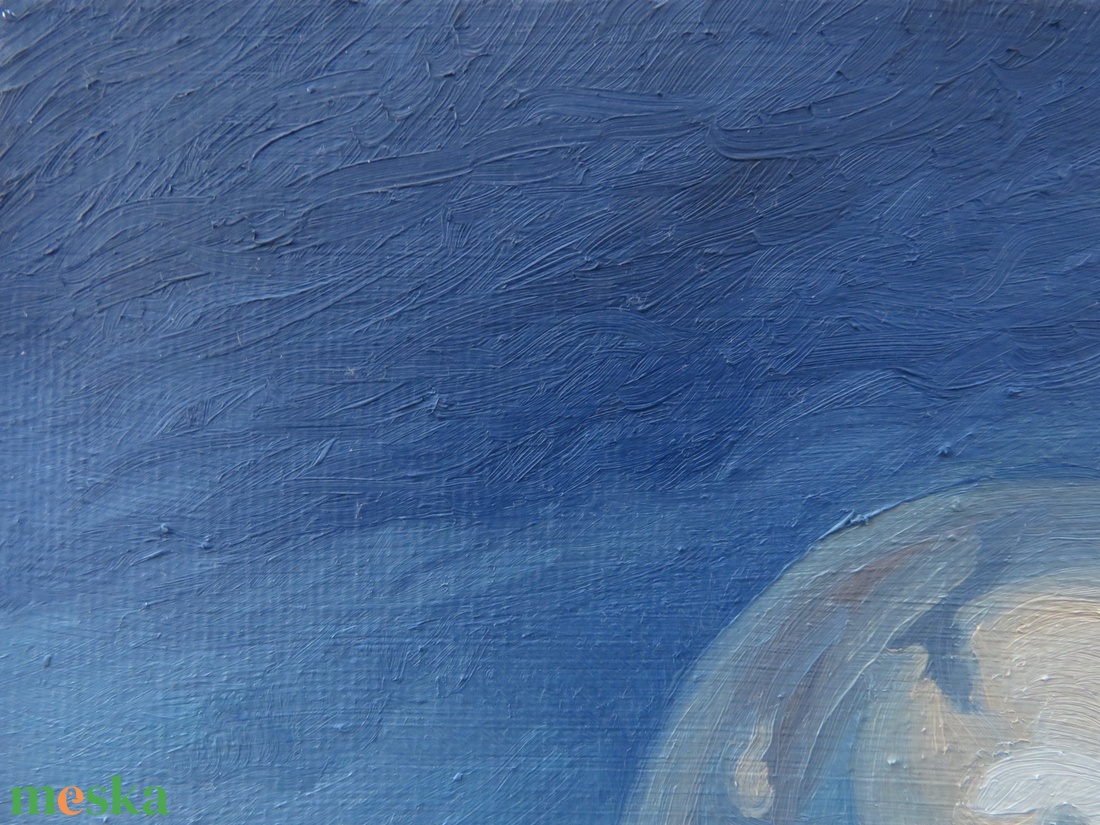 A mélyben - művészet - festmény - olajfestmény - Meska.hu