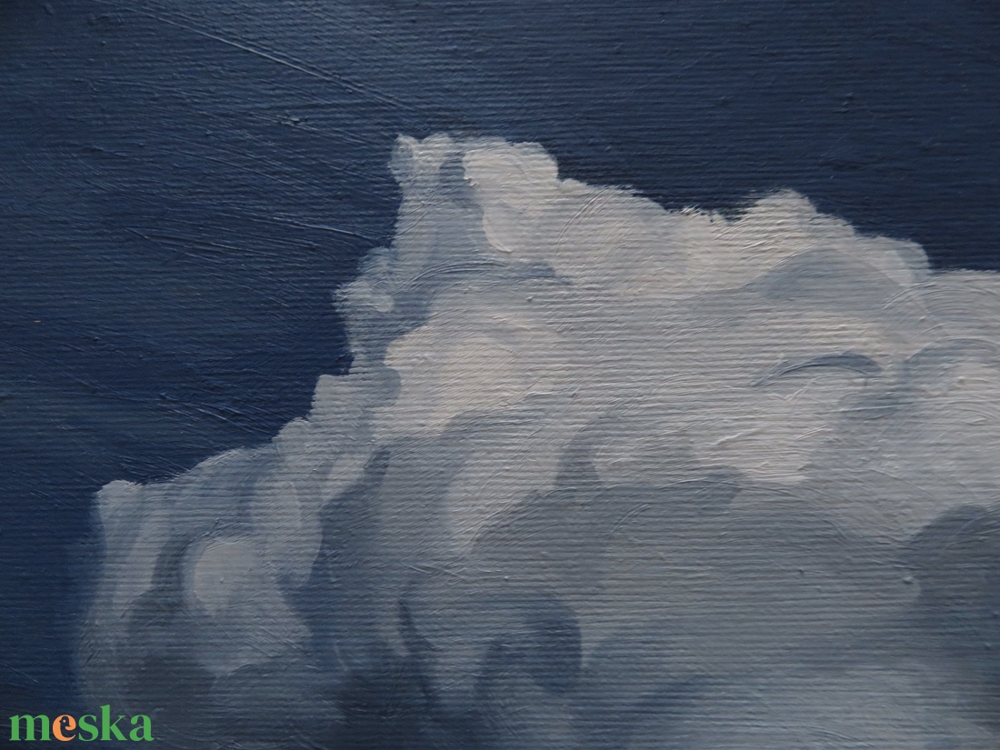 Márciusi zivatar - művészet - festmény - olajfestmény - Meska.hu