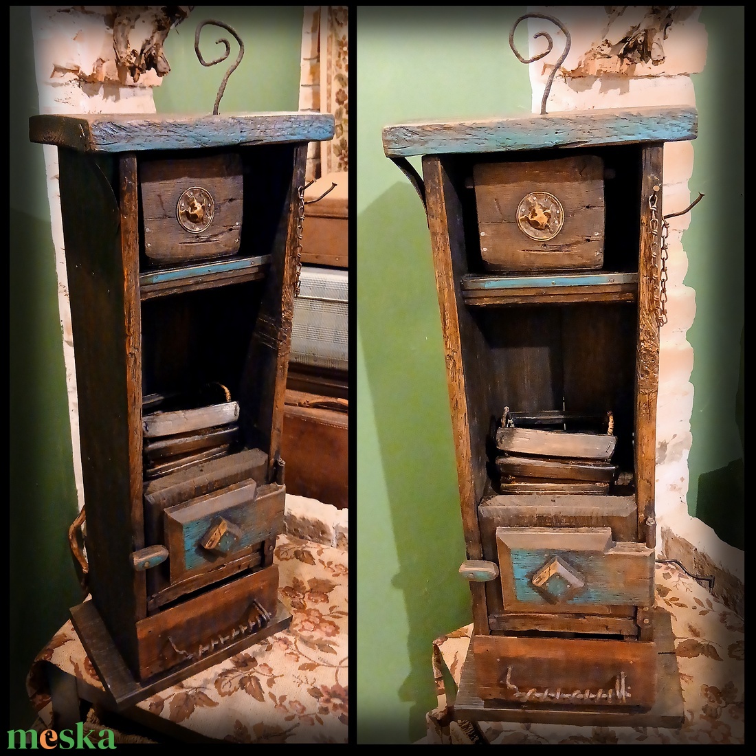 Óducska ereklyetartó szekrény - otthon & életmód - bútor - szekrény - Meska.hu