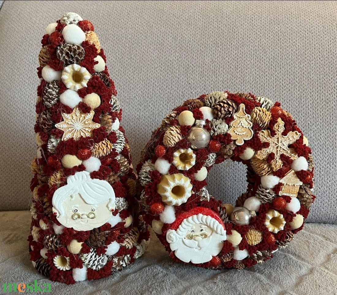 Adventi szett - karácsony - adventi díszek - adventi asztaldísz - Meska.hu