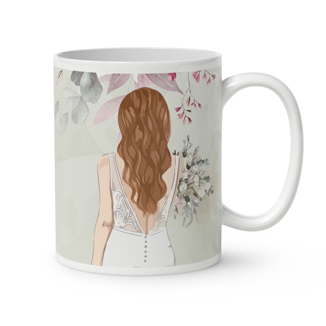 Kérd a neveddel - Az én napom - Esküvő mintás bögre - otthon & életmód - konyhafelszerelés, tálalás - tálalás - bögre & csésze - Meska.hu