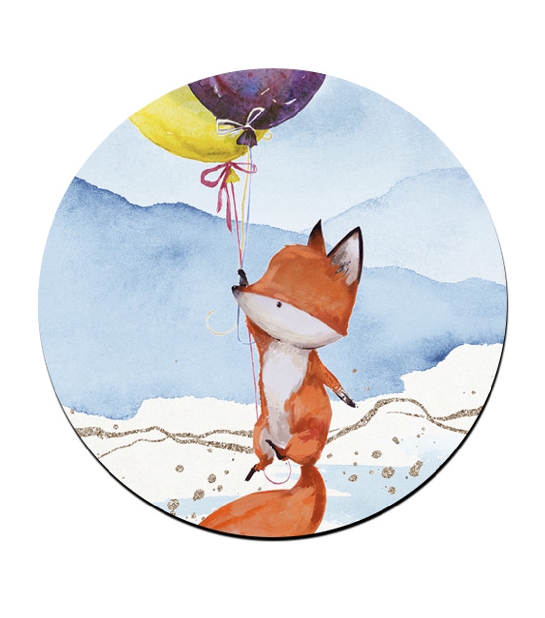 Lufis róka mintás bögre alátét -  - Meska.hu