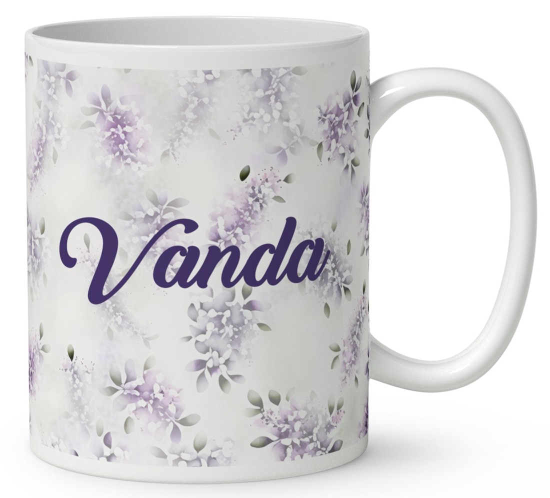 Névvel kérhető - Kedves levendulás manó mintás bögre - otthon & életmód - konyhafelszerelés, tálalás - tálalás - bögre & csésze - Meska.hu