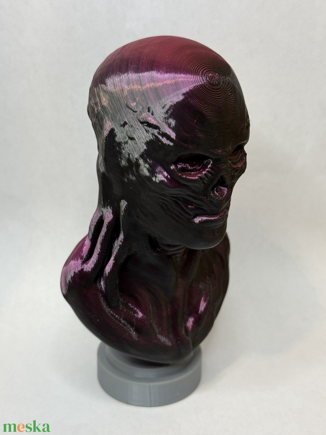 Stranger Things - Vecna Prémium 3D Nyomtatott Mellszobor (14,5 cm) - kellékek & szerszámok - dekorációs kellékek - figurák - Meska.hu