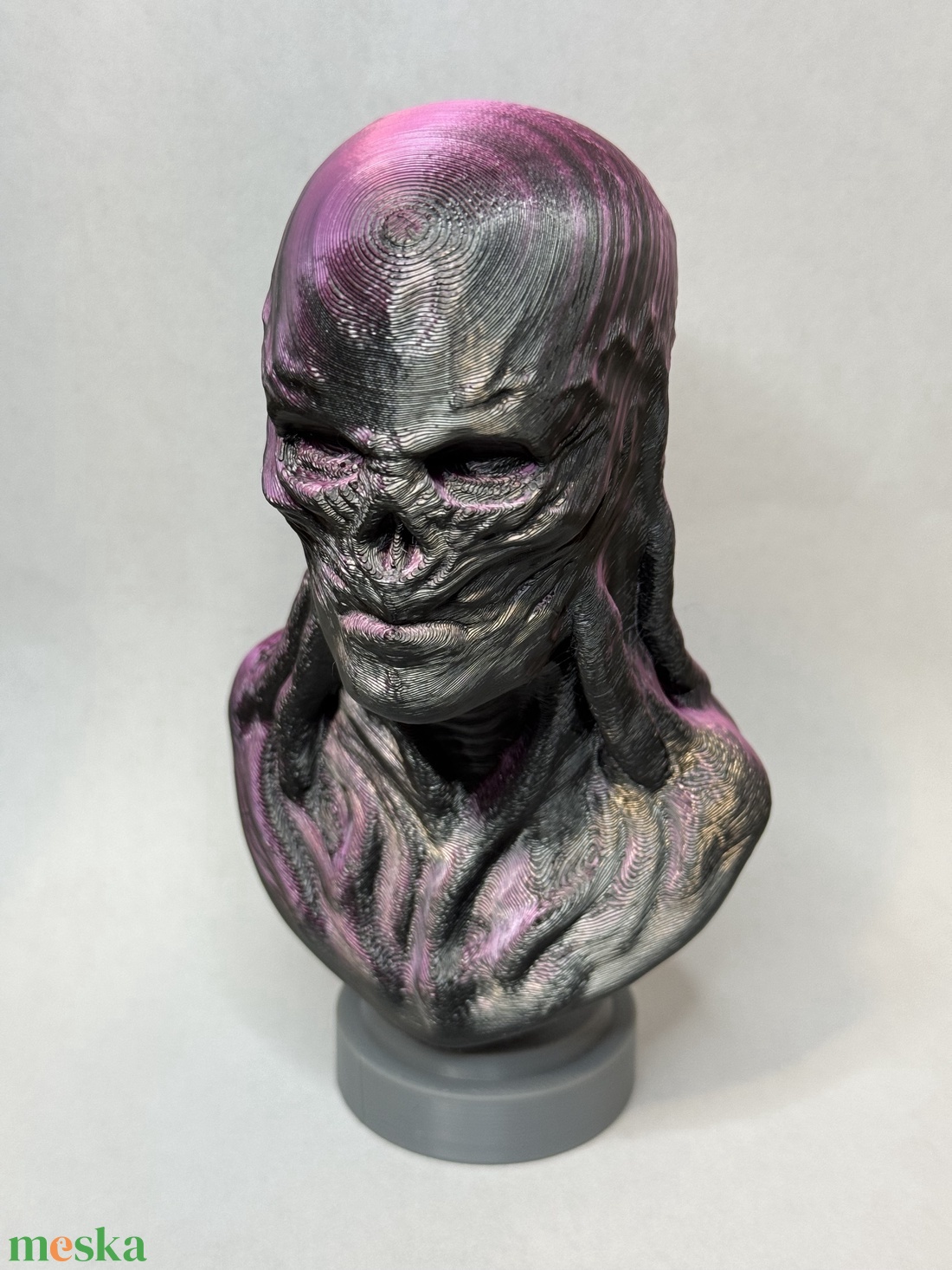 Stranger Things - Vecna Prémium 3D Nyomtatott Mellszobor (14,5 cm) - kellékek & szerszámok - dekorációs kellékek - figurák - Meska.hu