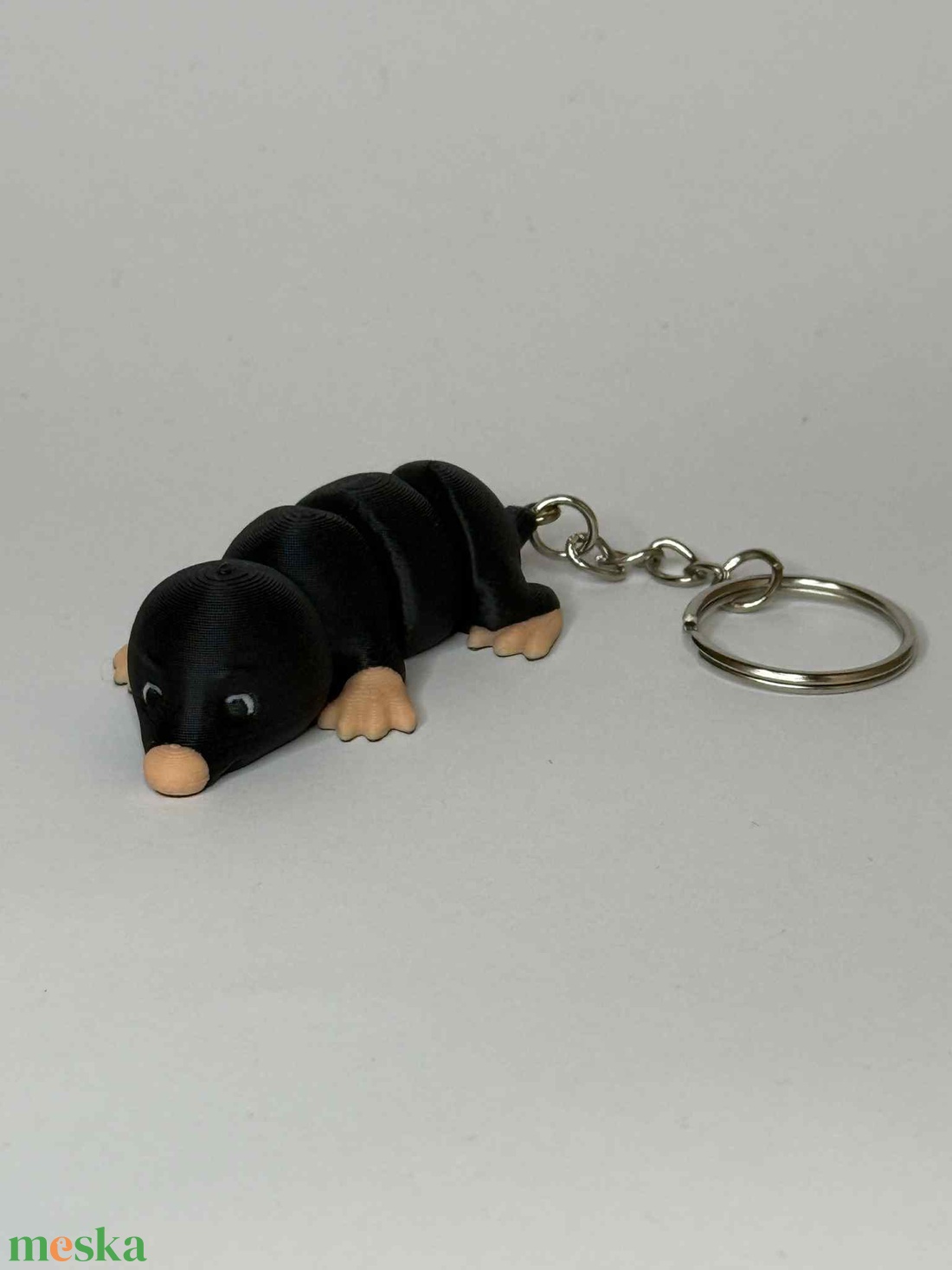 Vidám Mozgó Vakond � 3D Nyomtatott Artikulált Kulcstartó - táska & tok - kulcstartó & táskadísz - kulcstartó - Meska.hu
