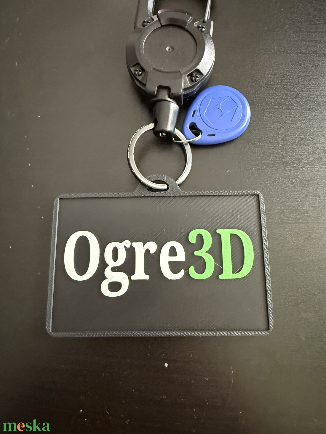 Egyedi 3D nyomtatott beléptetőkártya tartó - táska & tok - pénztárca & más tok - kártyatartó & irattartó - Meska.hu